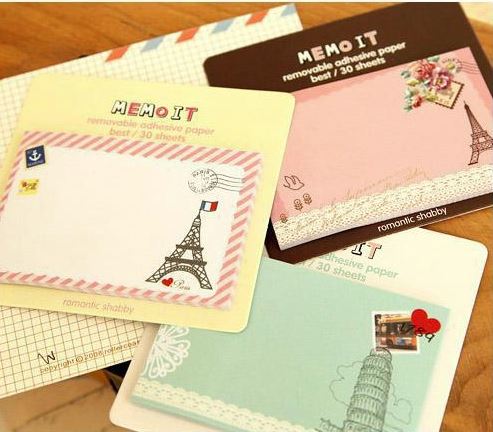 2 Xập Giấy Ghi Chú Note (Nhiều Mẫu Lựa Chọn Được)