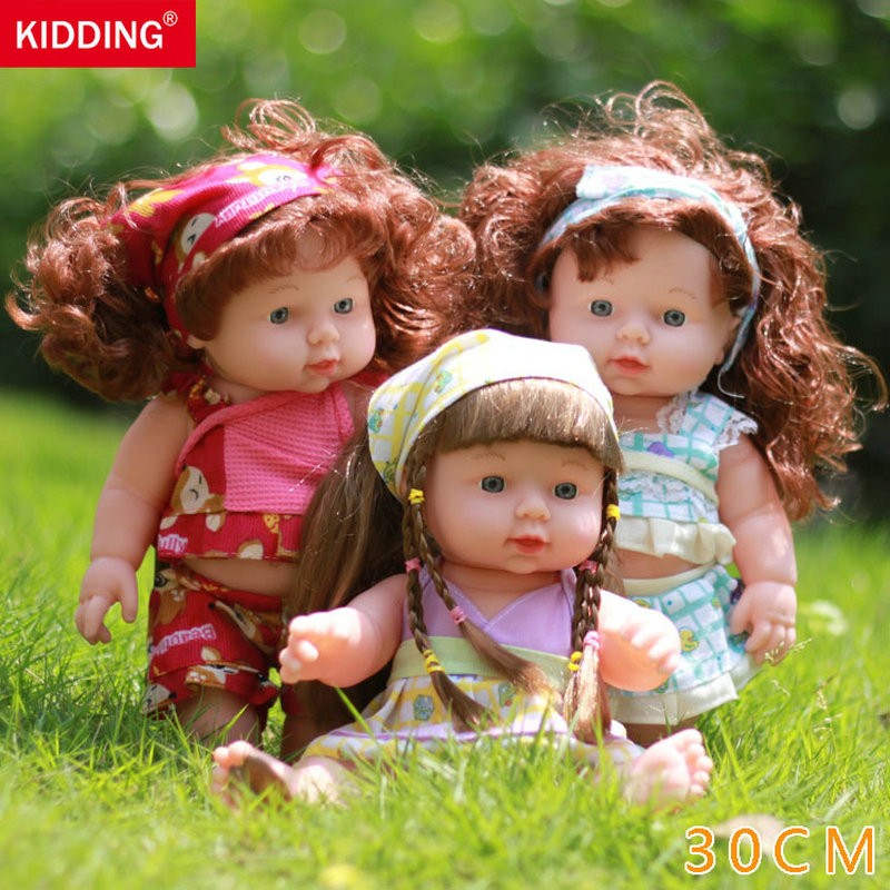 Búp Bê Em Bé Bằng Silicon - Cao 30 cm