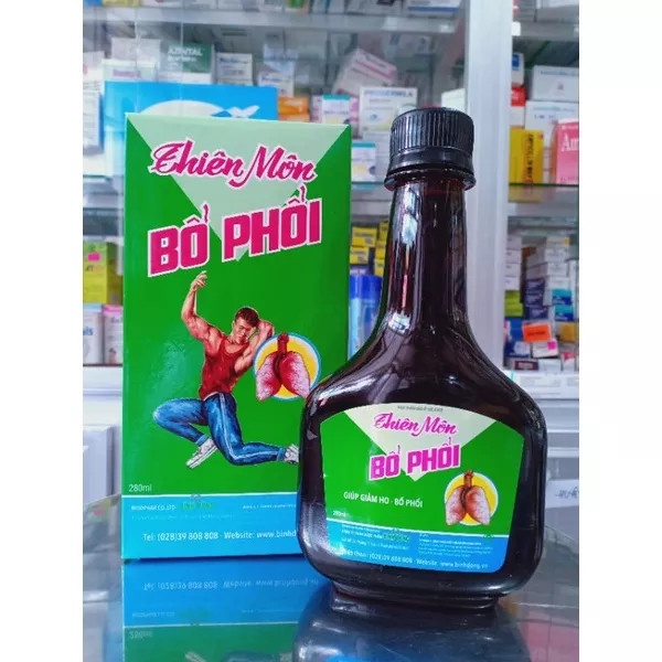 Thiên Môn Bổ Phổi Bình Đông – Chai 280ml.