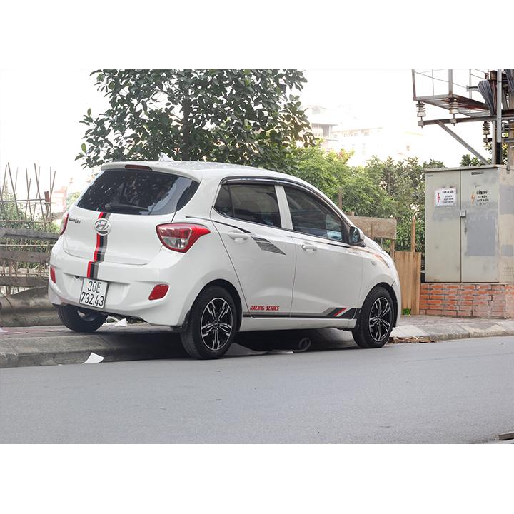 Tem dán sườn xe i10 hatback