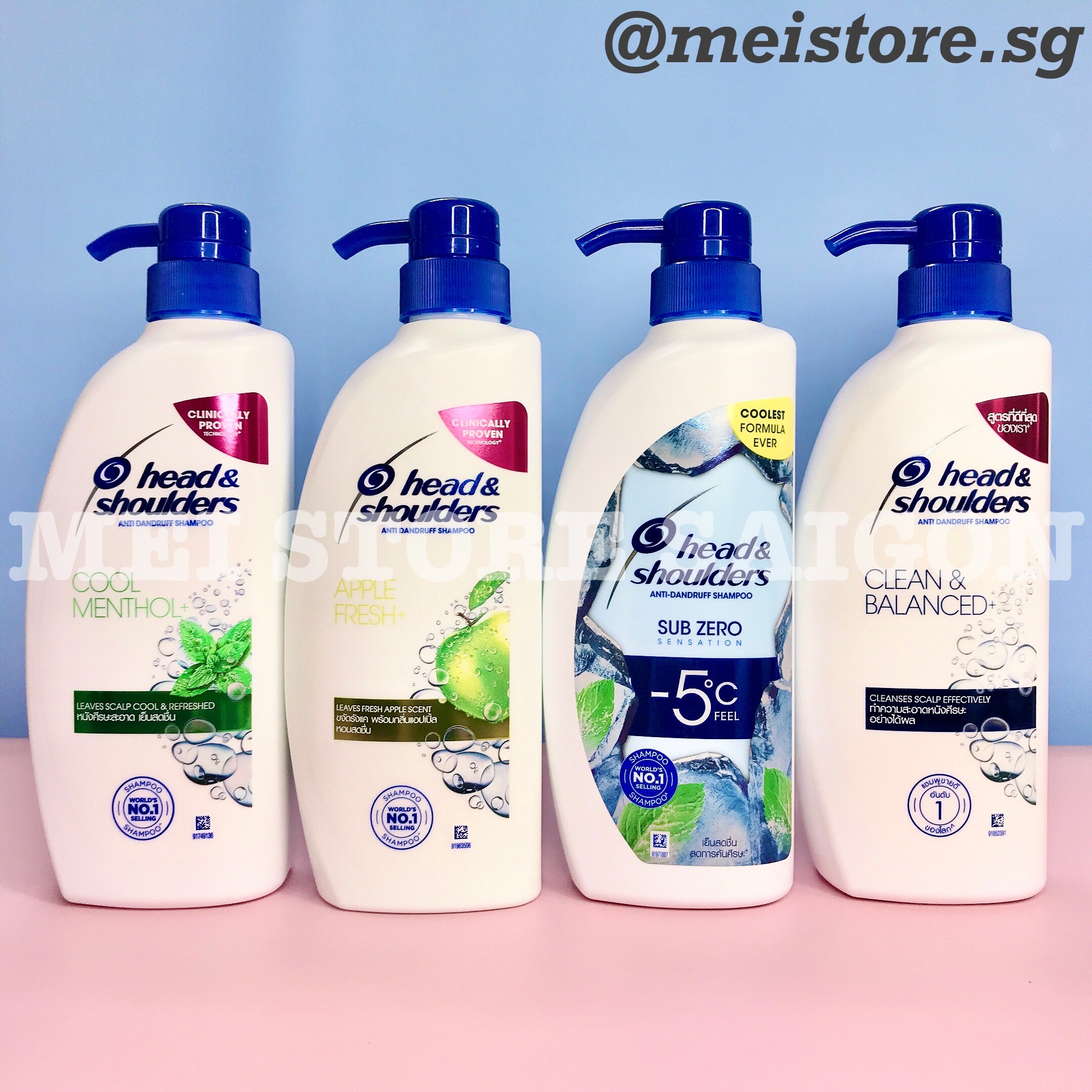 Dầu Gội Clear Bạc Hà Nữ Mát Lạnh (435ml- 400ml) Thái Lan