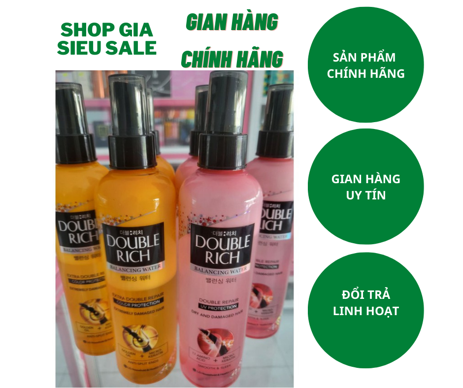 Xịt Dưỡng Tóc Double Rich  Chai 250ml