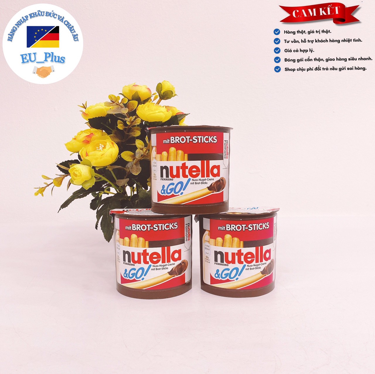 Bánh quy chấm ca cao Nutella 52g