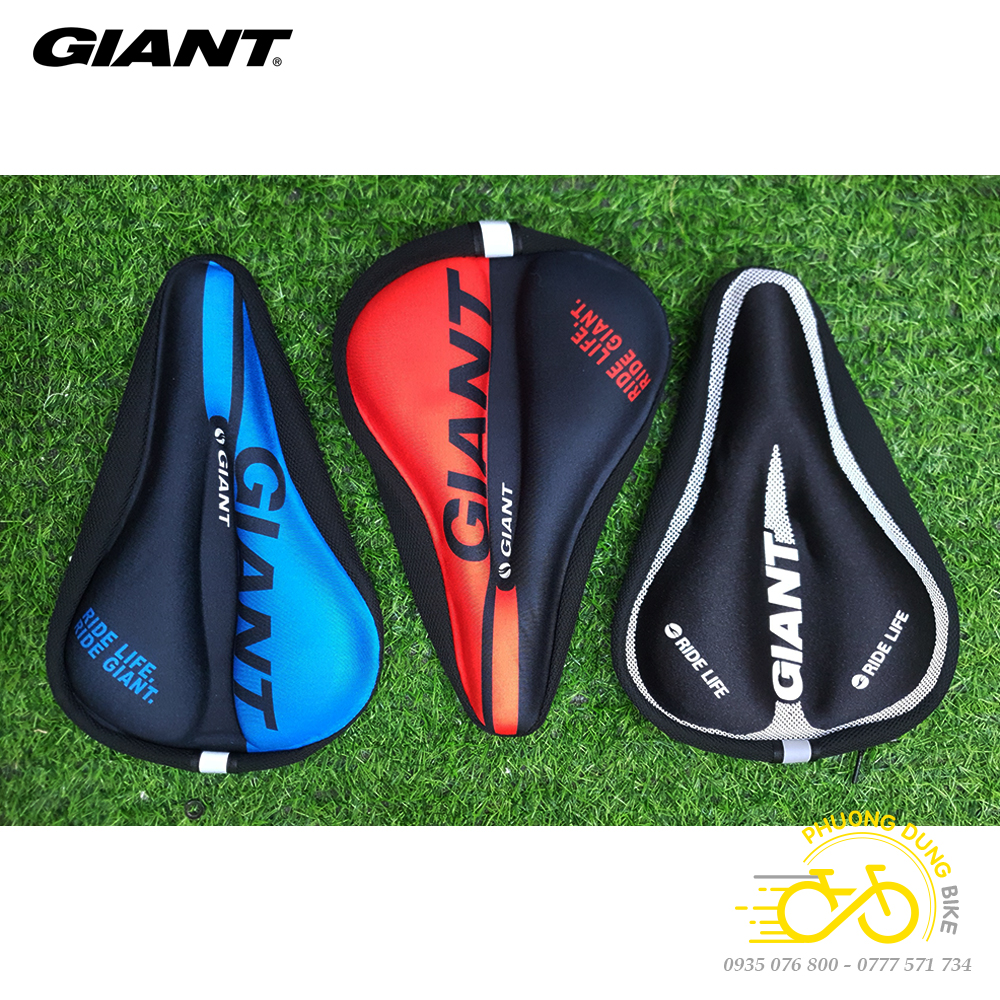 Nệm bọc yên xe đạp silicon mềm GIANT