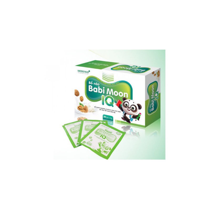 Cốm bổ não BABI MOON IQ hộp 20 gói