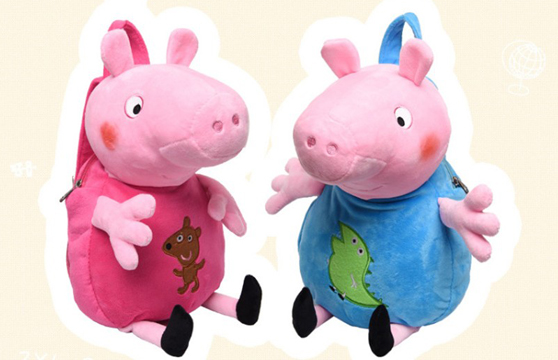 Balo Cho Bé Hình Heo Peppa Đáng Yêu
