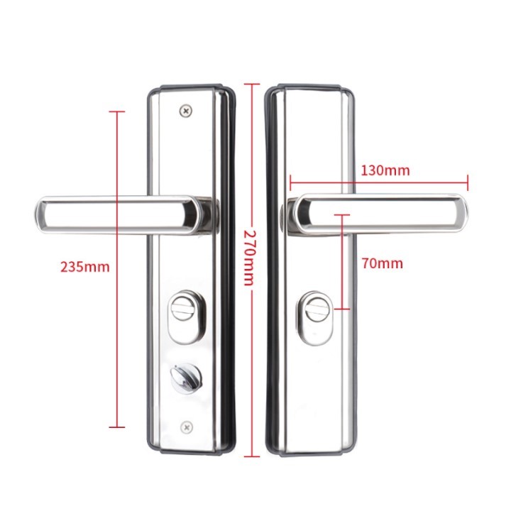 KHÓA CỬA TAY GẠT INOX CAO CẤP