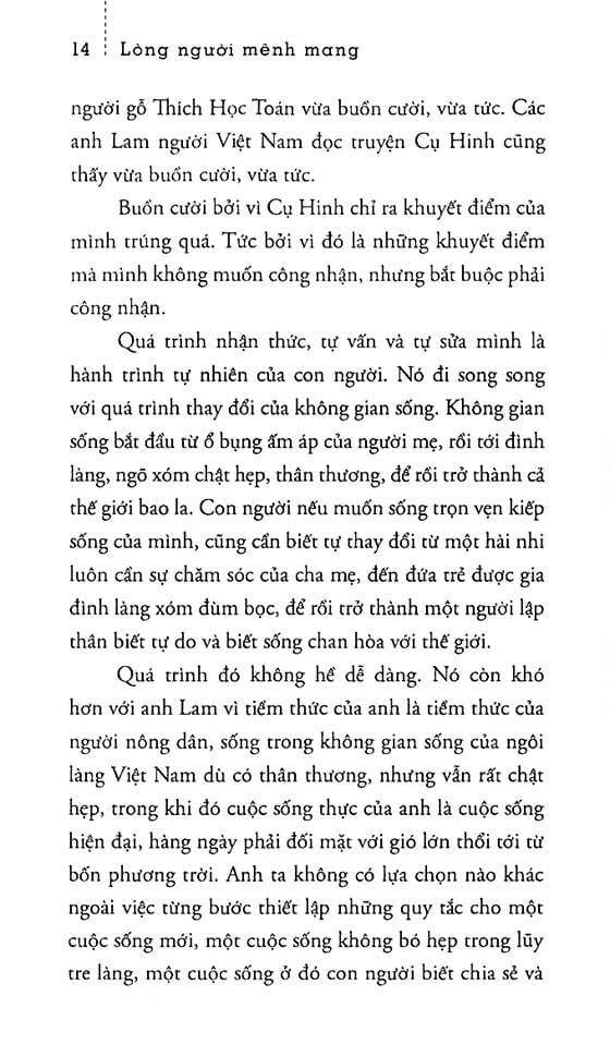 Sách - Lòng người mênh mang 85k