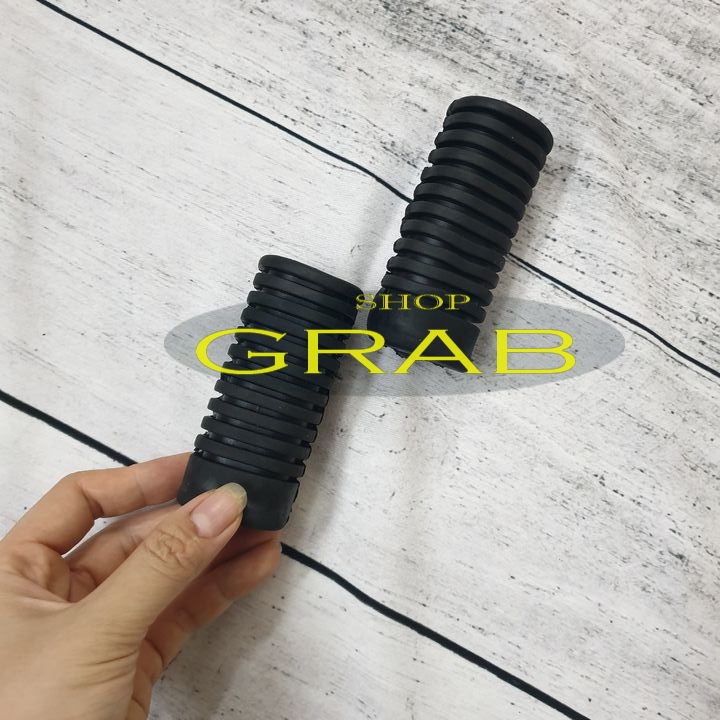 Cao su gác chân giữa xe DREAM - Wave VÂN NGANG (1997-2006)