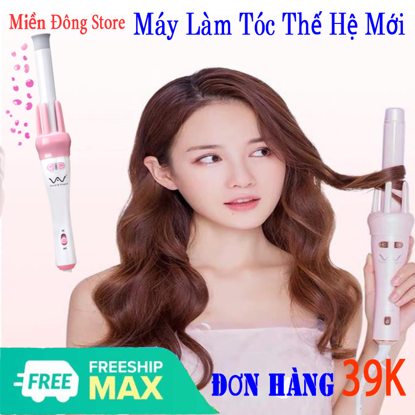 [MẪU MỚI 2022] Máy Uốn Tóc Thế Hệ Mới Loại Xịn - Giúp Bạn Có Thể Tạo Mọi Kiểu Tóc Xoăn Theo Ý Muốn - Tiết Kiệm Thời Gian - Chỉ Cần Vài Phút Bạn Có Một Kiểu Tóc Như Ý Muốn - Hàng Chính Hãng Nhập Khẩu Từ Hàn Quốc