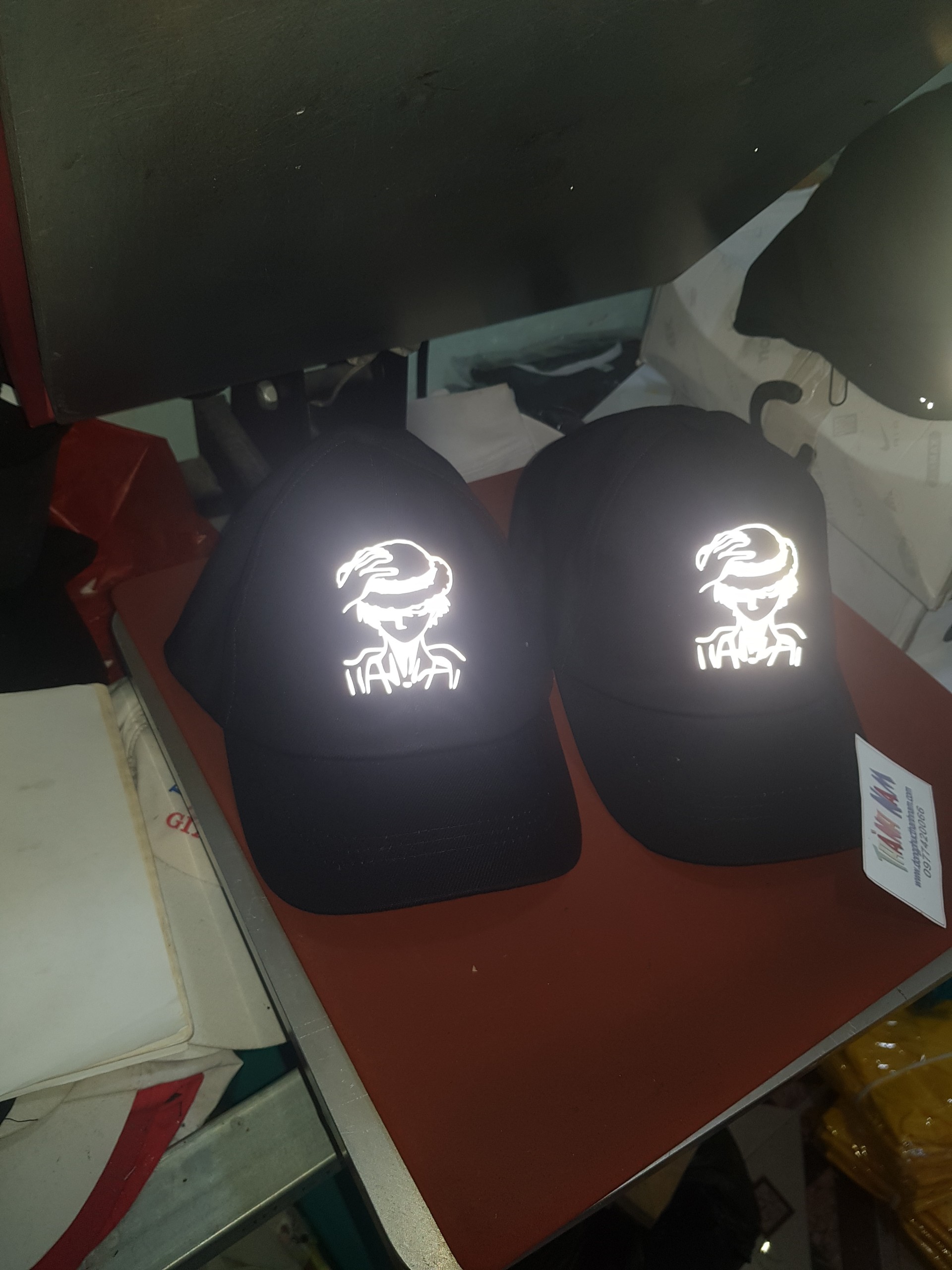 mũ luffy one piece phản quang - Luffy Đảo Hải Tặc phản quang