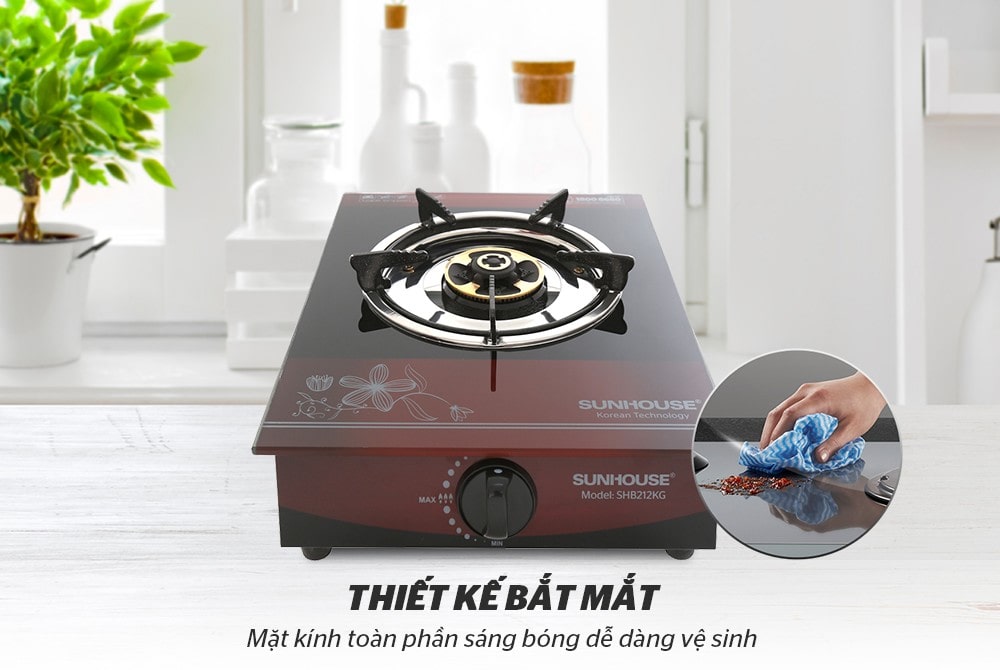 Bếp gas đơn Sunhouse SHB212KG