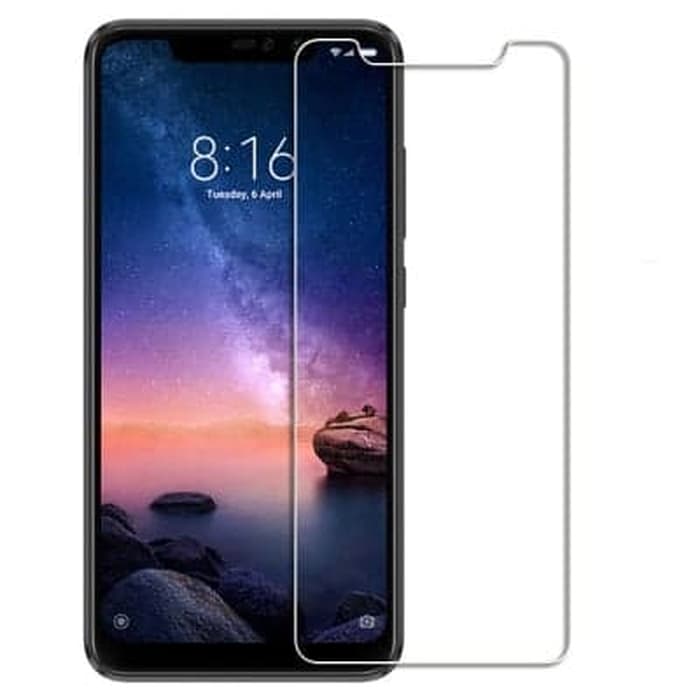 Combo 2 kính cường lực cho Xiaomi Redmi Note 6 Pro kính trong suốt không full màn hình