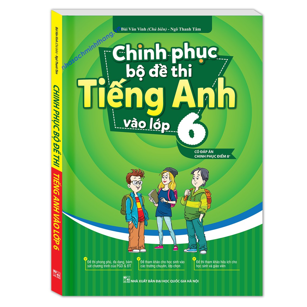 Sách - Chinh Phục Bộ Đề Thi Tiếng Anh Vào Lớp 6