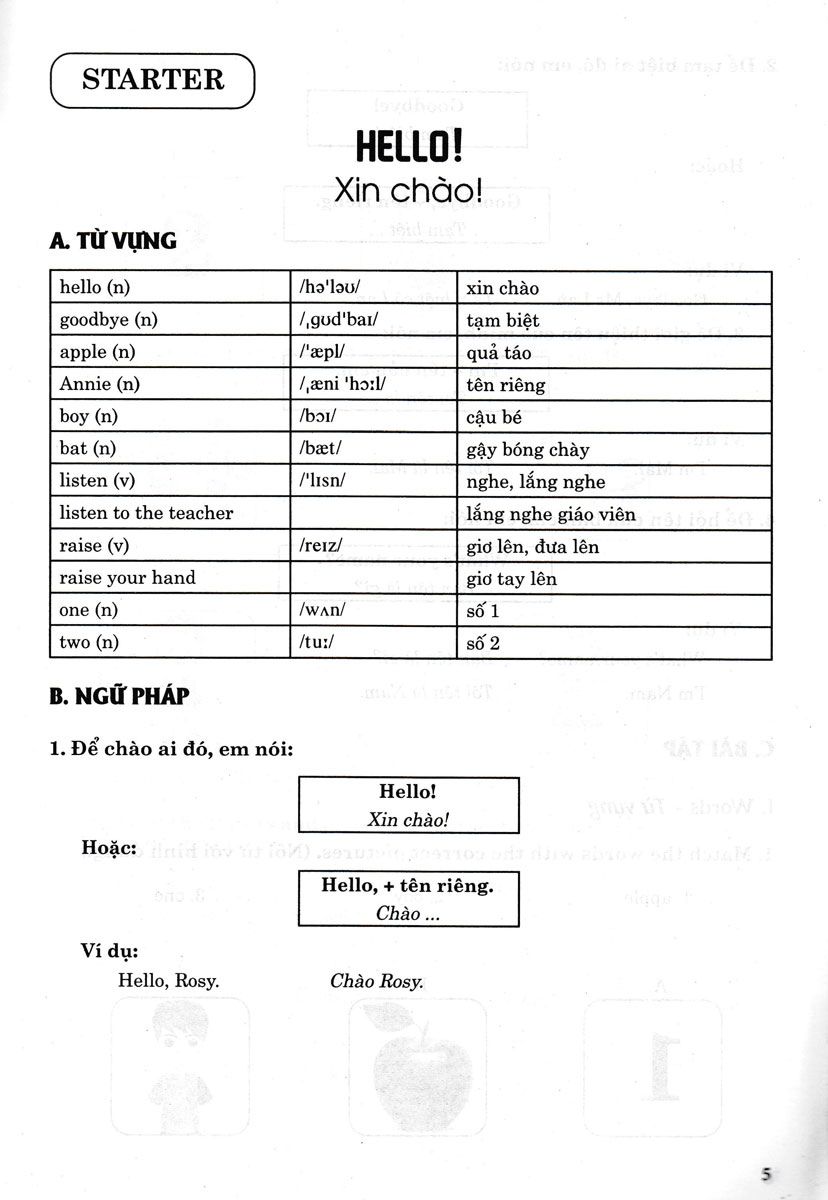Sách – Bài Tập Tiếng Anh 1 (Biên Soạn Theo Bộ Sách Family And Friends 1 National Edition) (HA) – Newshop