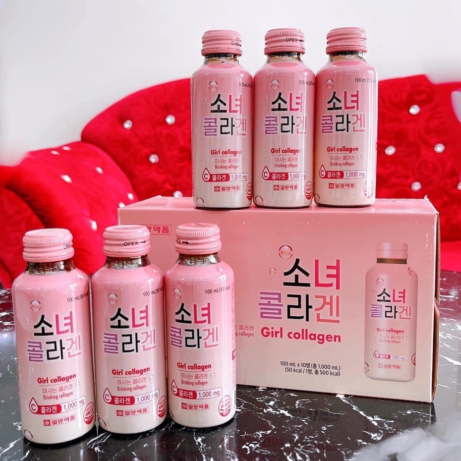 CÓ SẴN - SHIP NGAY Collagen Uống Hàn Quốc Nước Uống Bổ Sung Collagen Làm