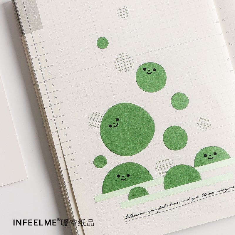 Sticker note biểu cảm trang trí sổ tay, planner, scrapbook, .. [ 125 ]