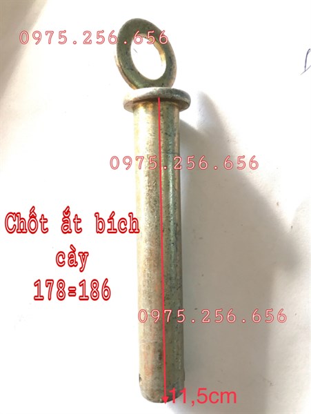 Chốt ắc bích cày 178=186 phụ tùng máy cày