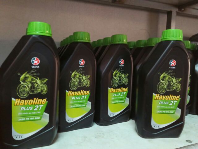 [HCM][HÀNG HIẾM] CALTEX HAVOLINE PLUS 2T 1L Nhớt Xe 2 Thì