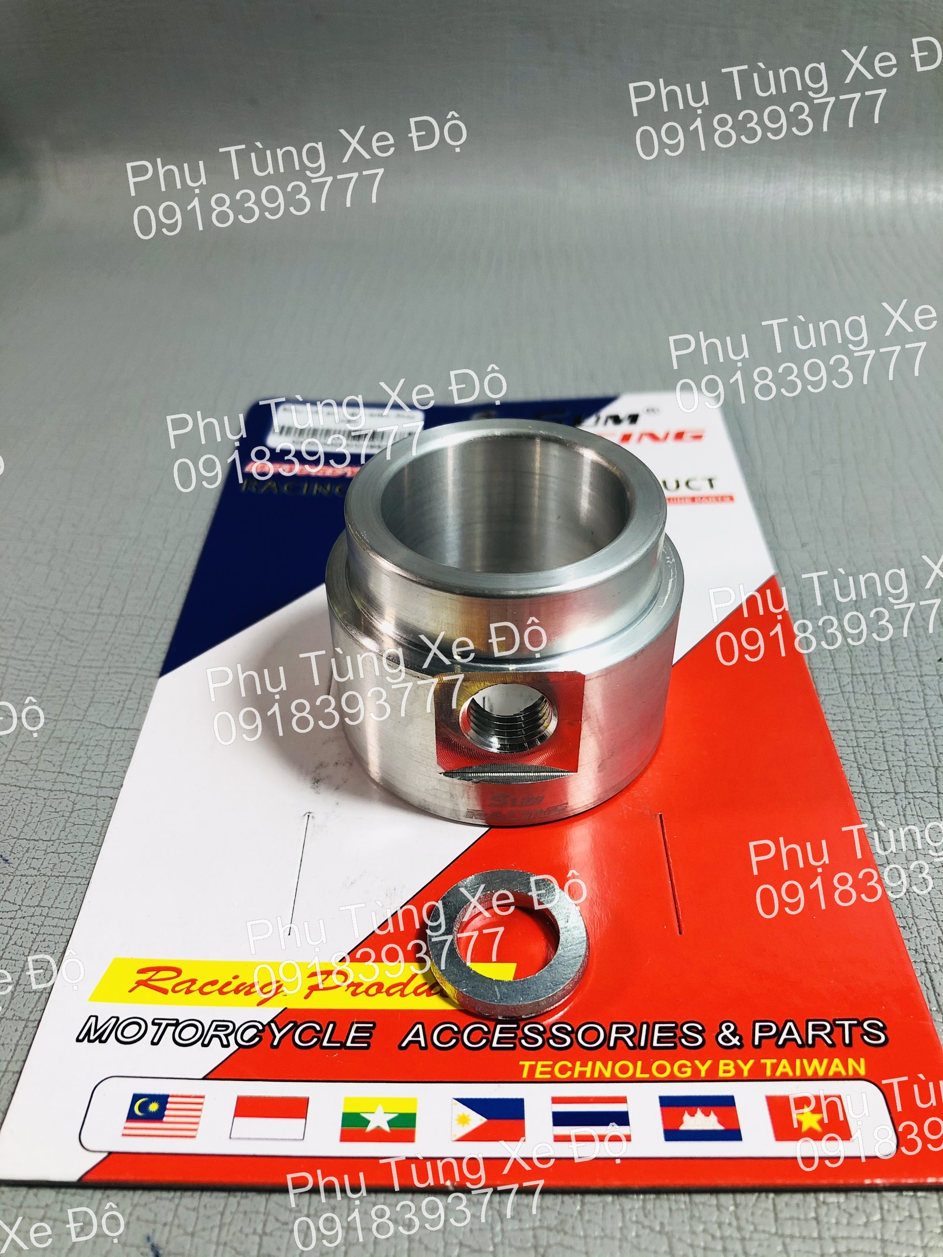 Đầu nối cổ pô Sum Racing lên Fi
