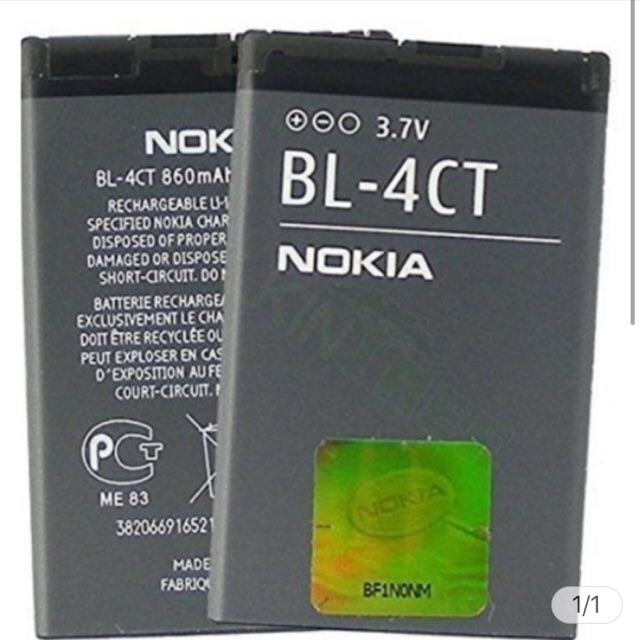 Pin nokia bl-4ct mới 100% bảo hành 1 đổi 1