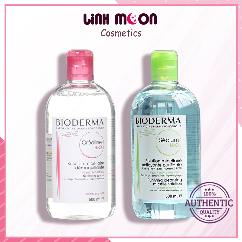 Nước tẩy trang Bioderma 500ml Pháp