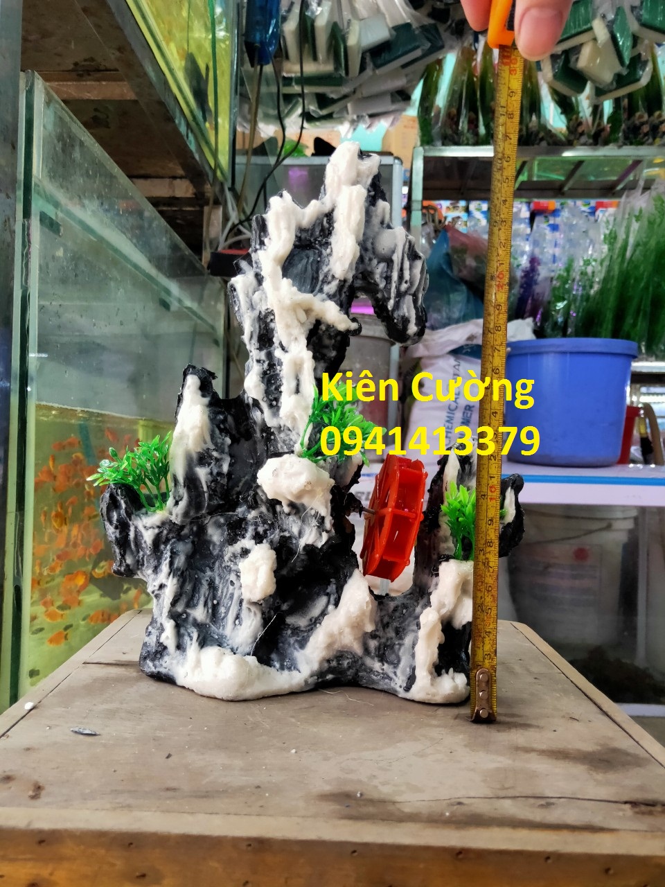 Mô Hình Núi - Hòn non Bộ - Trang Trí Bể cá (Mẫu 18)