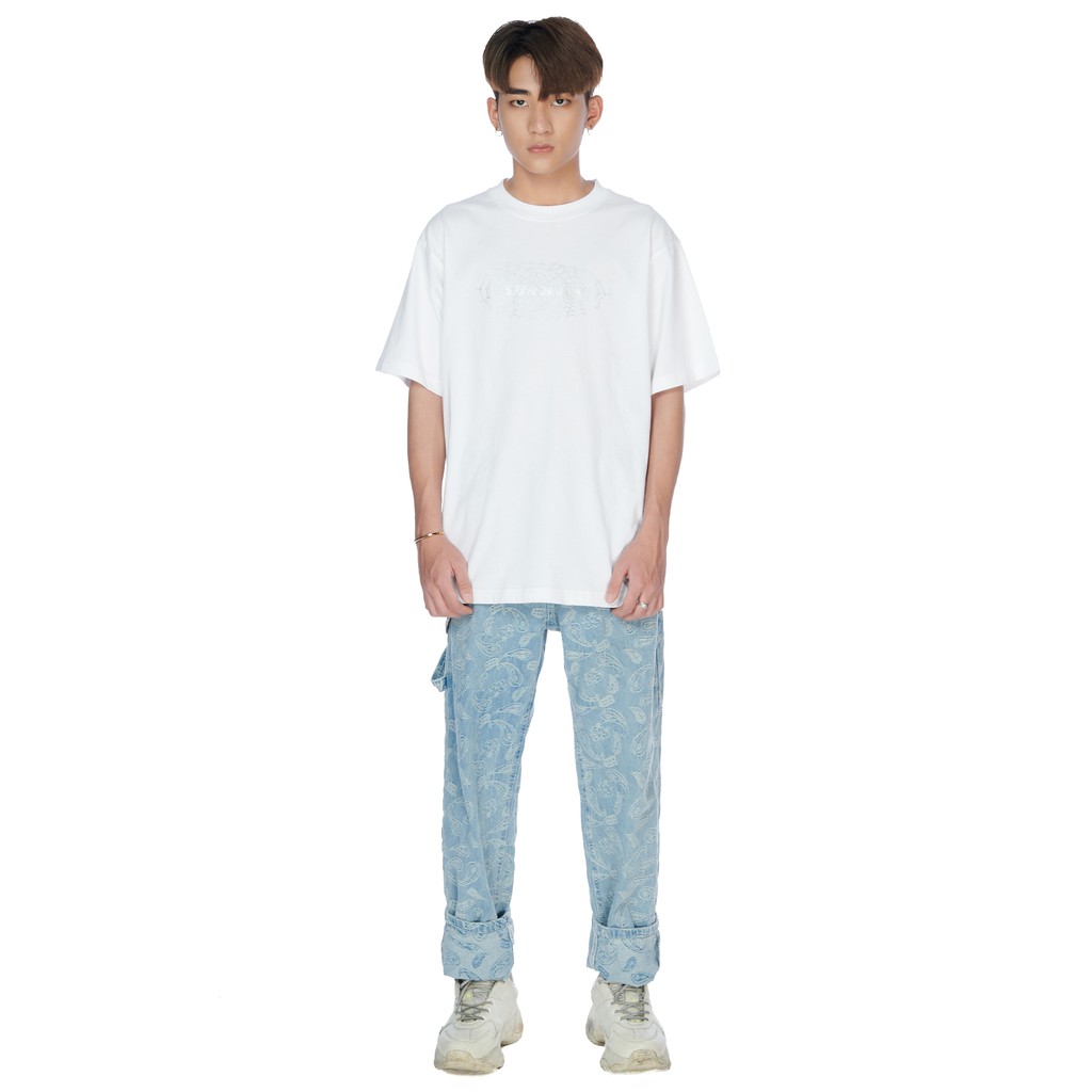5THEWAY® /spider web/ NEW TEE™ in WHITE aka Áo Thun Trắng