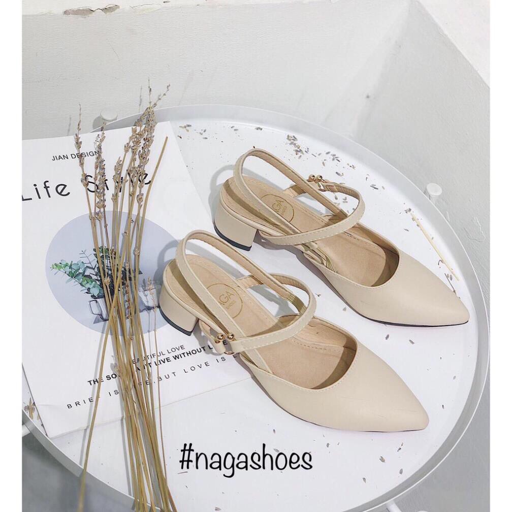 ( Rẻ VÔ Địch) Giày sandal bít mũi quay sau