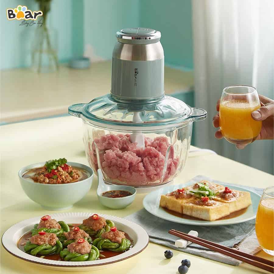 Máy xay thực phẩm đa năng Bear QSJ-C04R8S