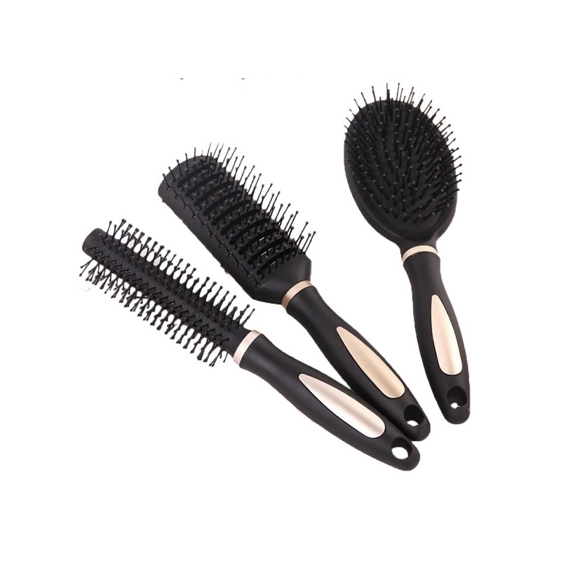 Bộ 3 Lược Gỡ Rối, Tạo Kiểu Tóc, Massage Cao Cấp