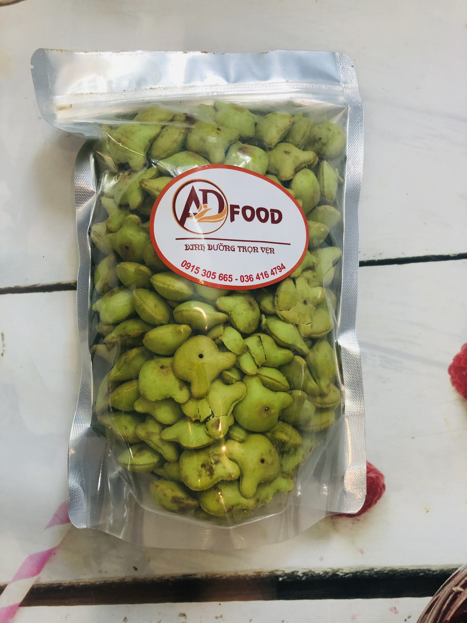 Bánh gấu chùm ngây túi 500g