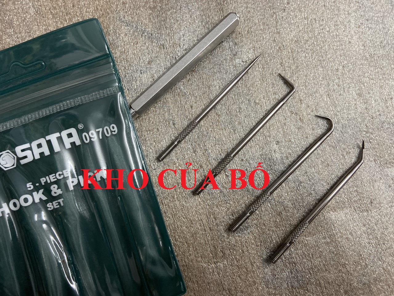 Bộ đục & giũa 5 chi tiết sata 09709