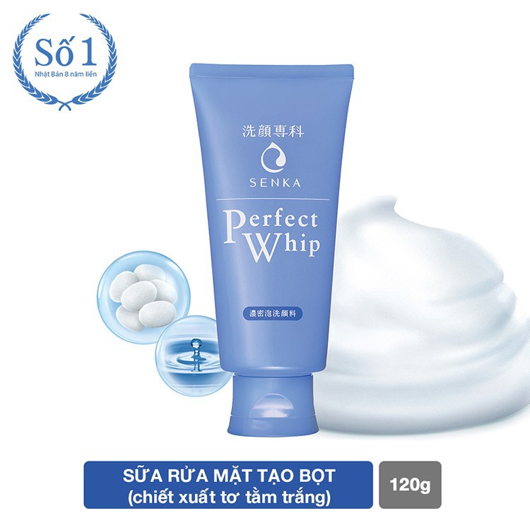 Sữa rửa mặt tạo bọt 120g số 1 Nhật Bản