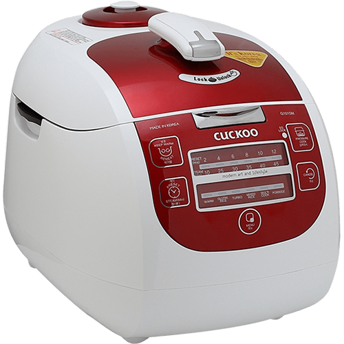 Nồi cơm áp suất đ.tử 1,8L Cuckoo CRP-G1015M-Đỏ-Kor