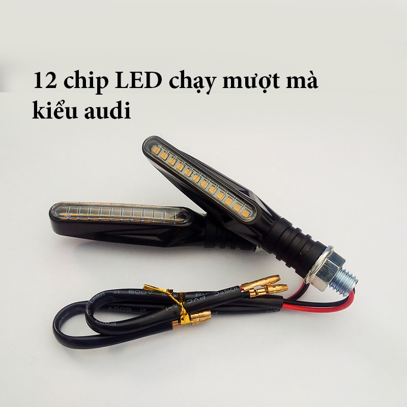 ĐÈN Xinhan Chạy Hiệu Ứng AUDI  ( 1 CẶP)