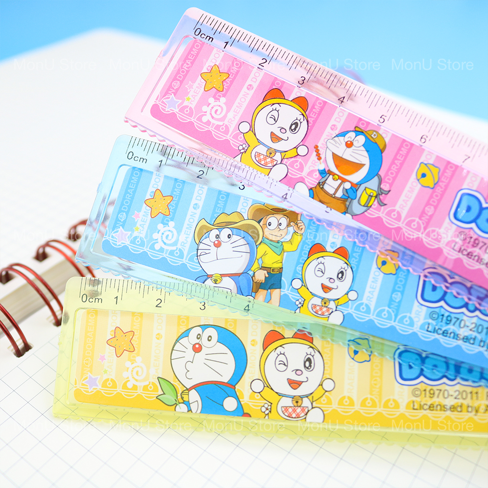 Thước kẻ 15cm DORAEMON DOREMON dễ thương cute TooYoo BK00366