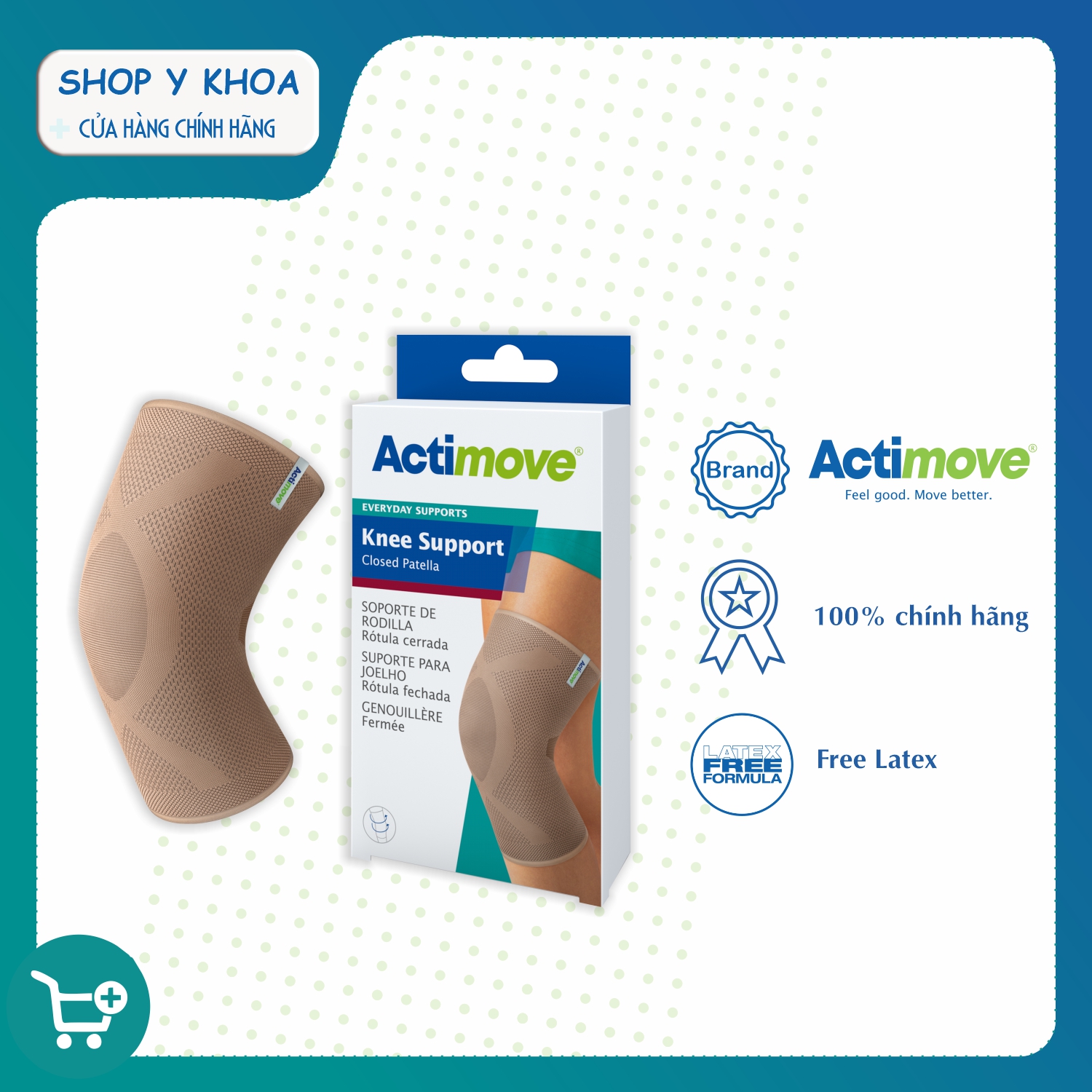 Bó gối 75575-DAY Actimove Knee Support