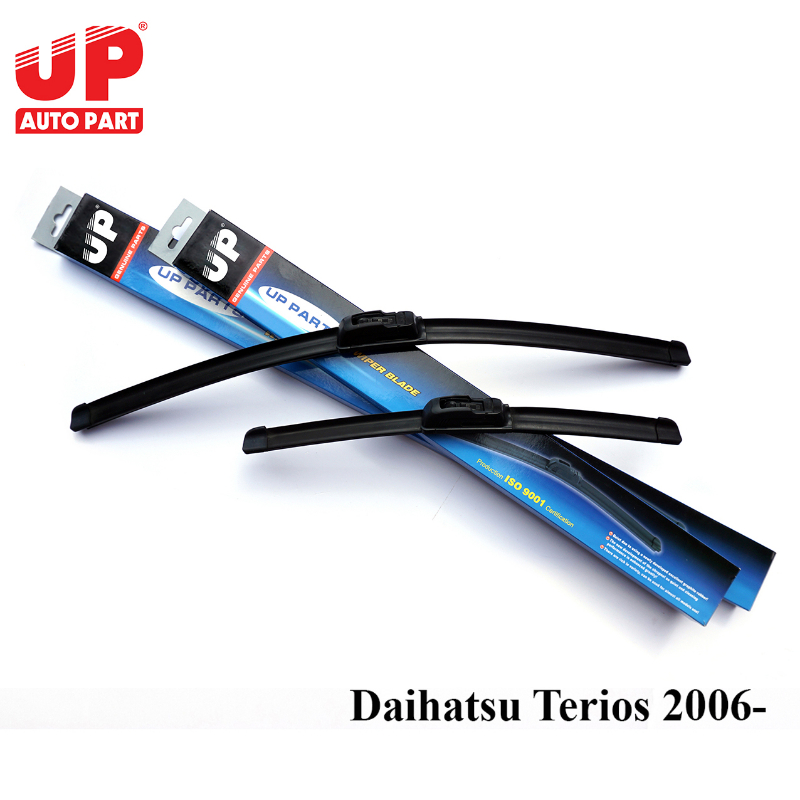 Cặp gạt mưa silicone Daihatsu Terios 2006- xương mềm UP Genuine