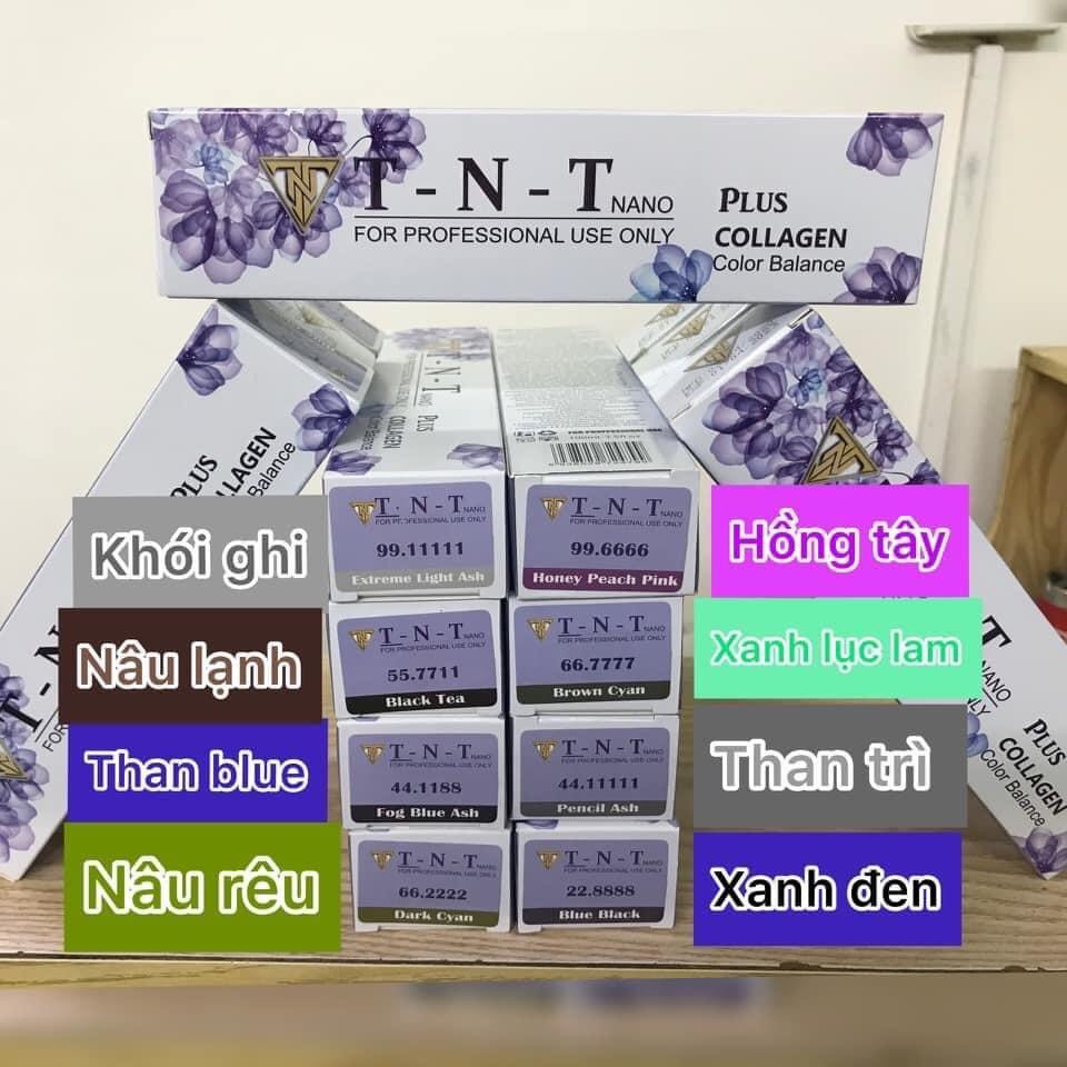 [HCM]thuốc nhuộm tóc màu xanh rêu TNT 100ml