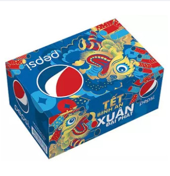 Thùng Pepsi Lon 24 Lon 320ml - Mẫu Xuân 2022