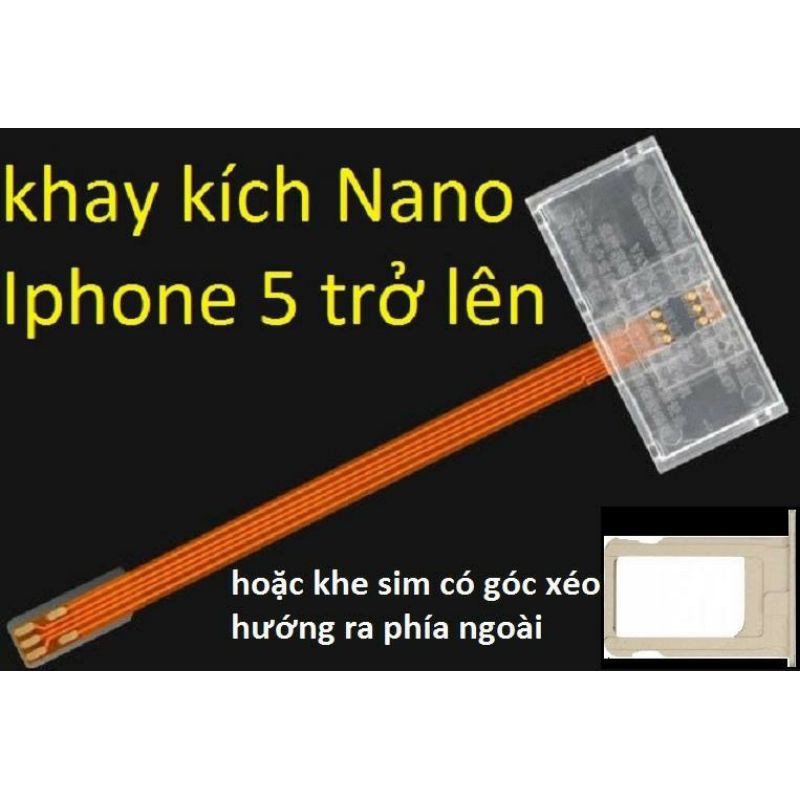 Khay Kích Sim Dành cho iphone , nokia , đt đời thấp