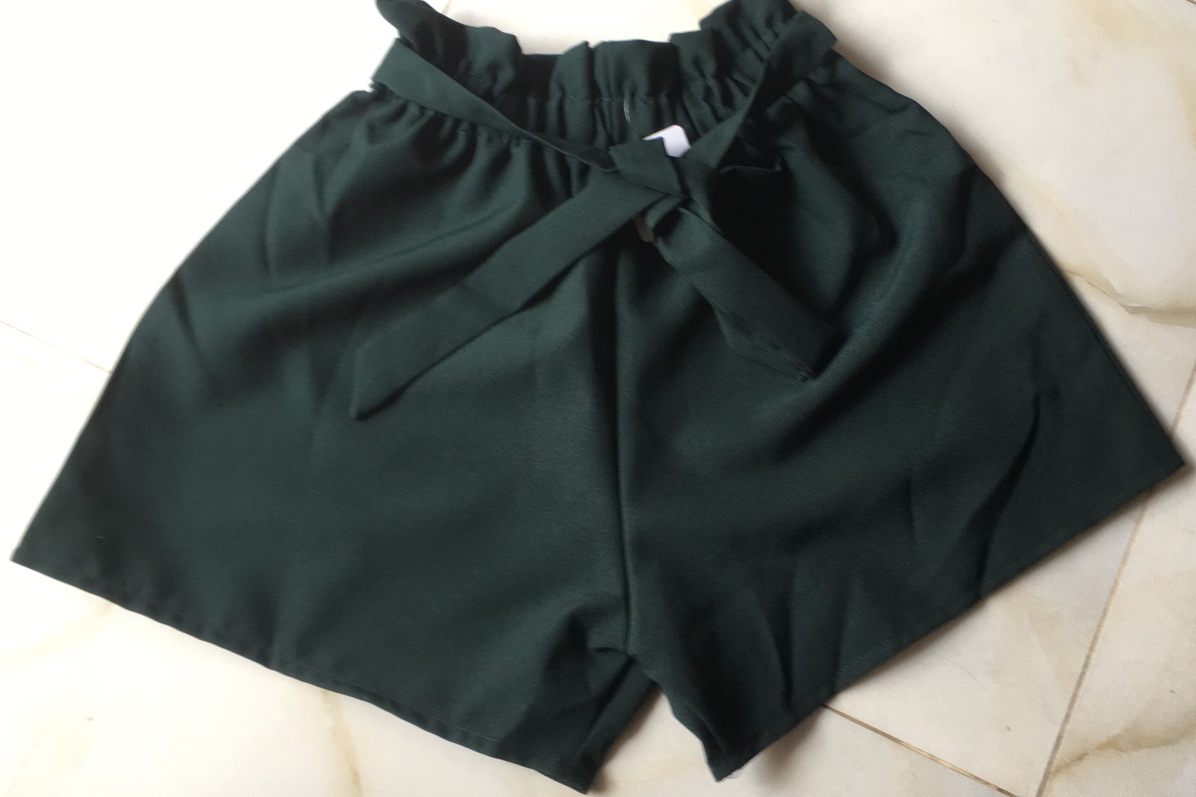 Quần cột nơ ống rộng ( quần kate)