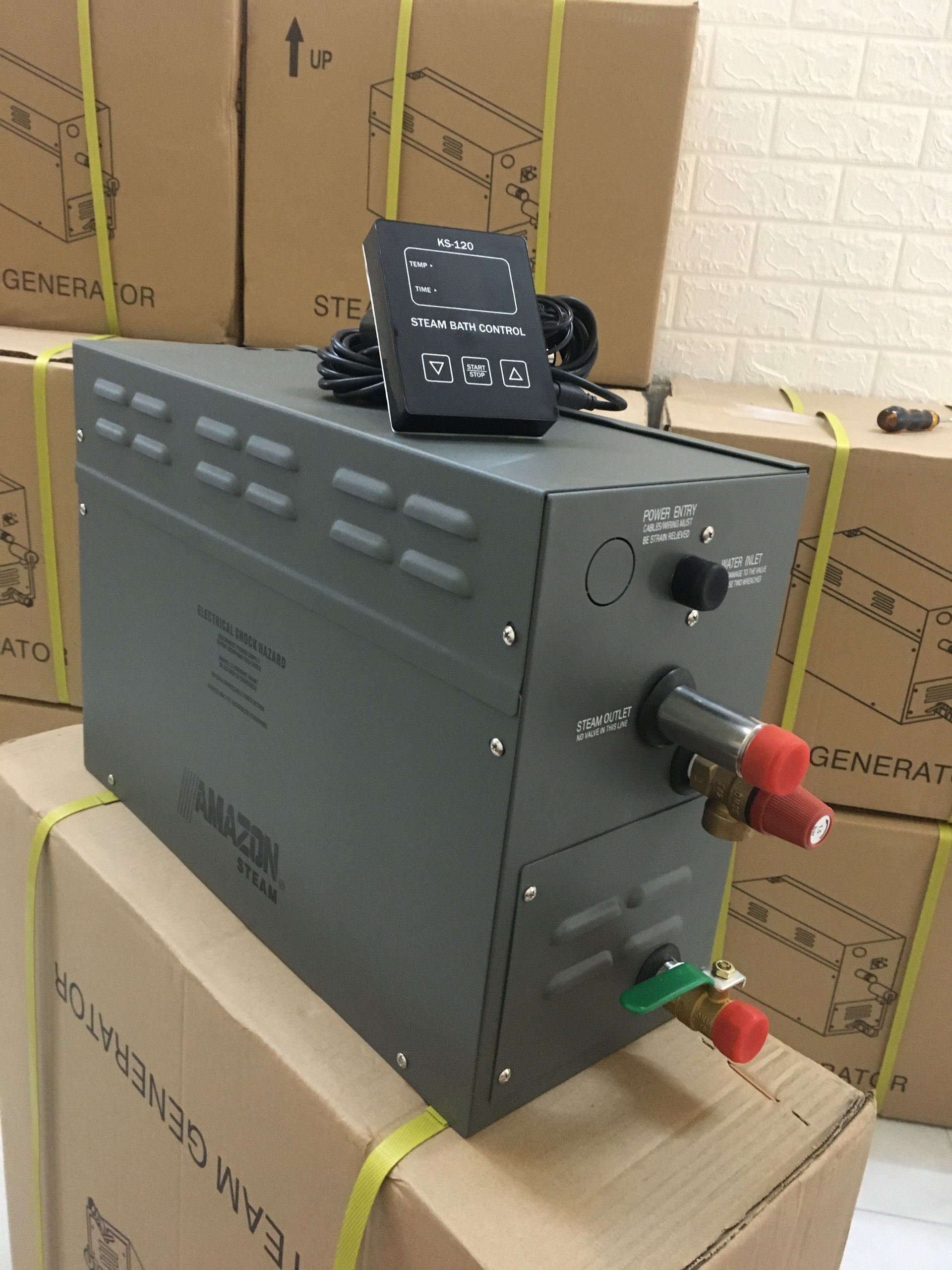 ( BẢO HÀNH 12 THÁNG ) Máy xông hơi ướt AMAZON 6KW