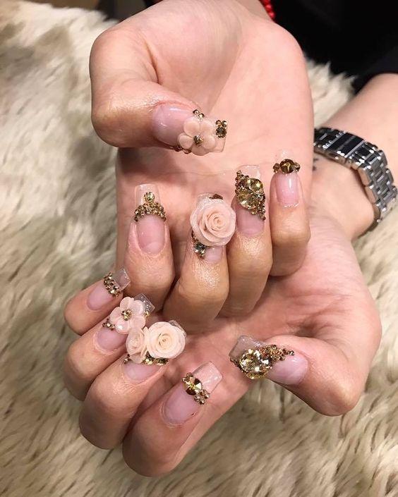Set 12 hũ bột Niko xuất Mỹ, đắp hoa, đắp móng