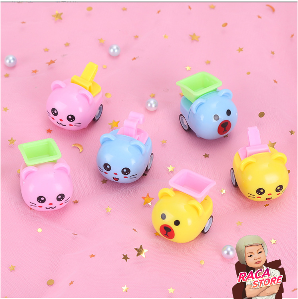 Xe Đẩy Trớn Hình Thú Mini Công Trình Dễ Thương [Đồ Chơi Cho Bé]