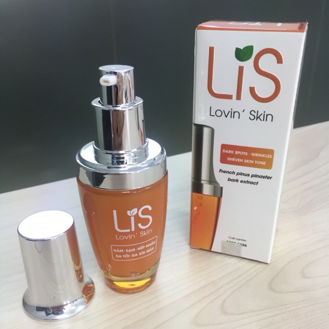 [HCM]LiS Lovin Skin - Giải pháp cho da nám sạm thâm - 30ml