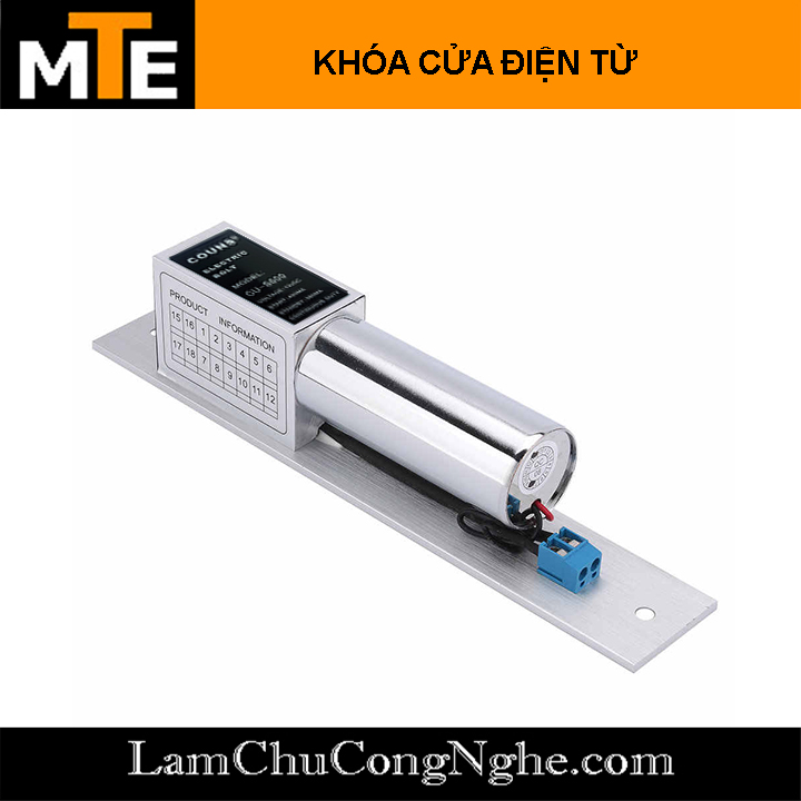 KHÓA ĐIỆN 12V ELECTRIC BOLT LOCK