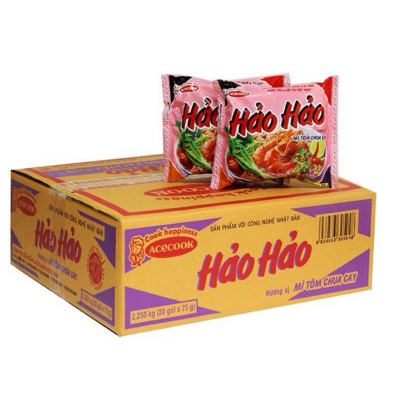 Mì Hảo Hảo Chua Cay Thùng 30 Gói