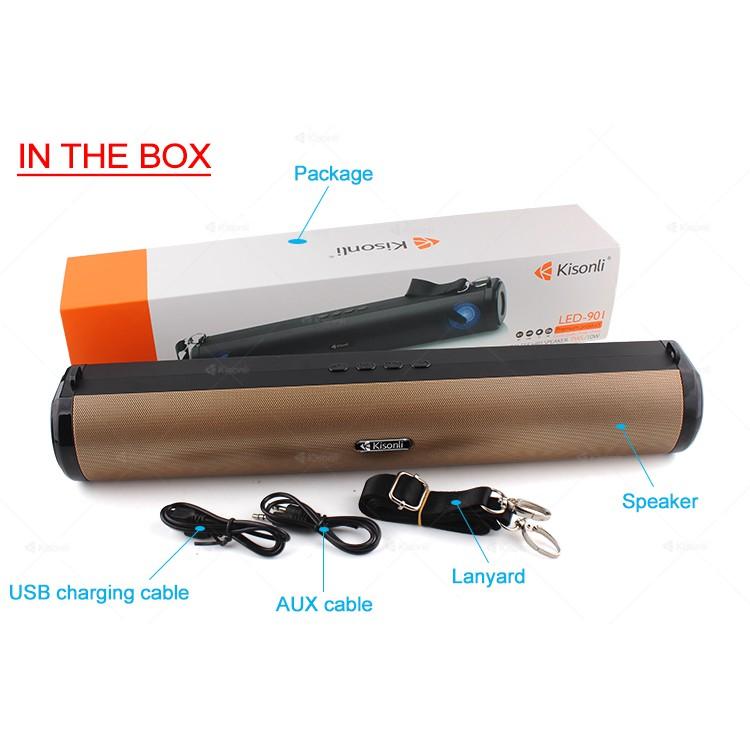 LOA KISONLI BLUETOOTH  LED 901
